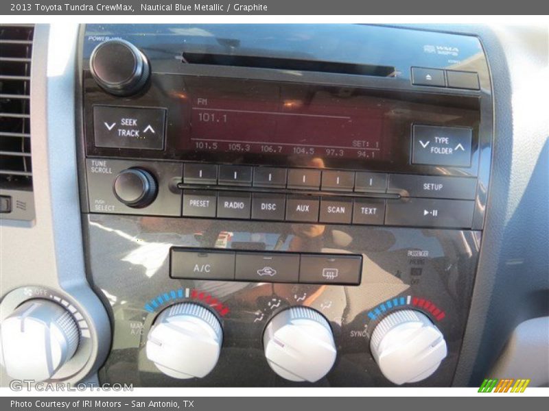 Nautical Blue Metallic / Graphite 2013 Toyota Tundra CrewMax