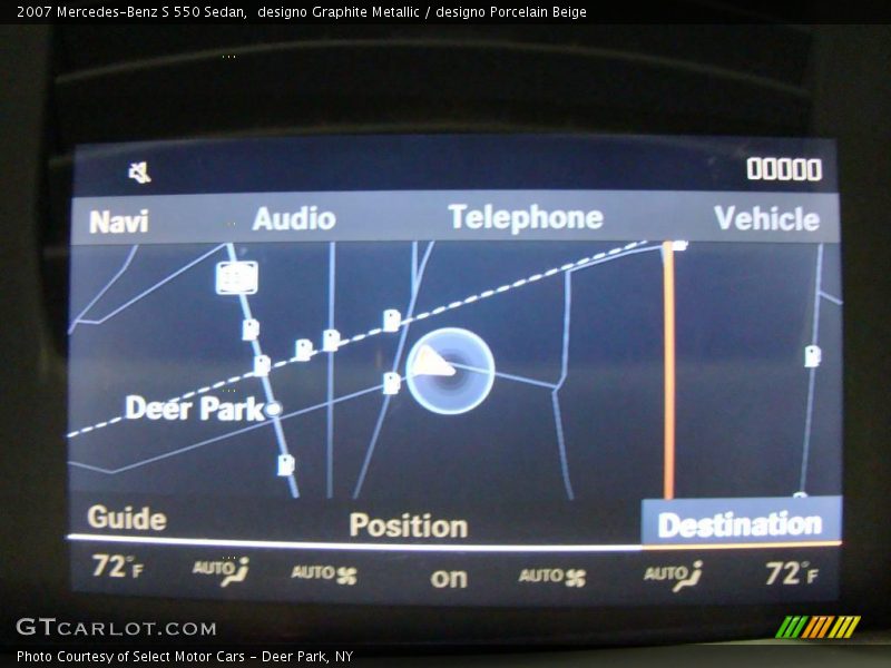 designo Graphite Metallic / designo Porcelain Beige 2007 Mercedes-Benz S 550 Sedan