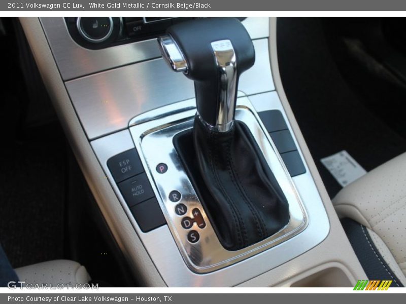 White Gold Metallic / Cornsilk Beige/Black 2011 Volkswagen CC Lux
