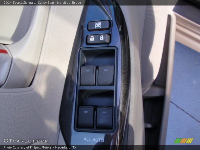 Sandy Beach Metallic / Bisque 2014 Toyota Sienna L