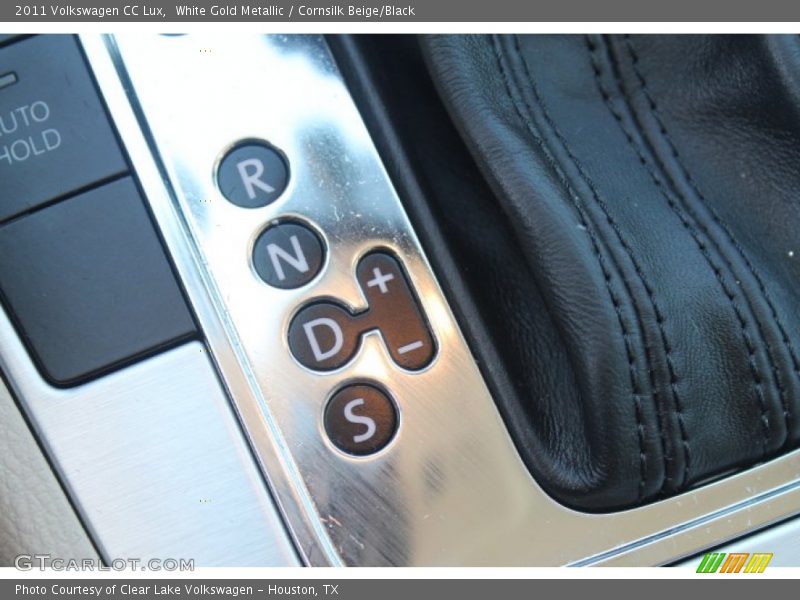 White Gold Metallic / Cornsilk Beige/Black 2011 Volkswagen CC Lux