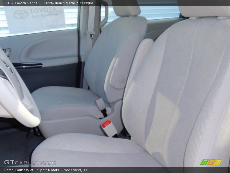 Sandy Beach Metallic / Bisque 2014 Toyota Sienna L
