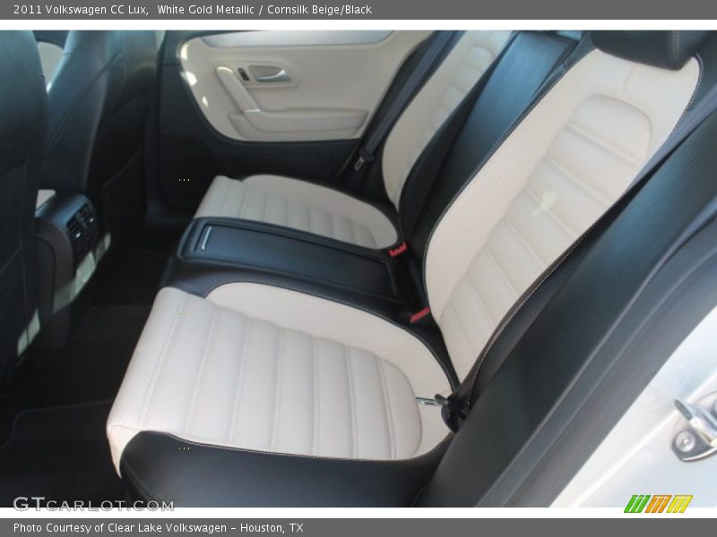 White Gold Metallic / Cornsilk Beige/Black 2011 Volkswagen CC Lux