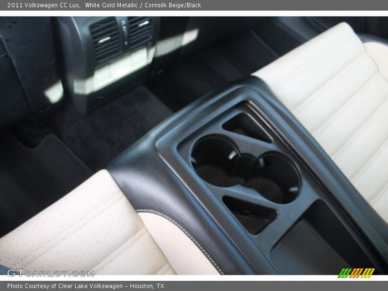 White Gold Metallic / Cornsilk Beige/Black 2011 Volkswagen CC Lux