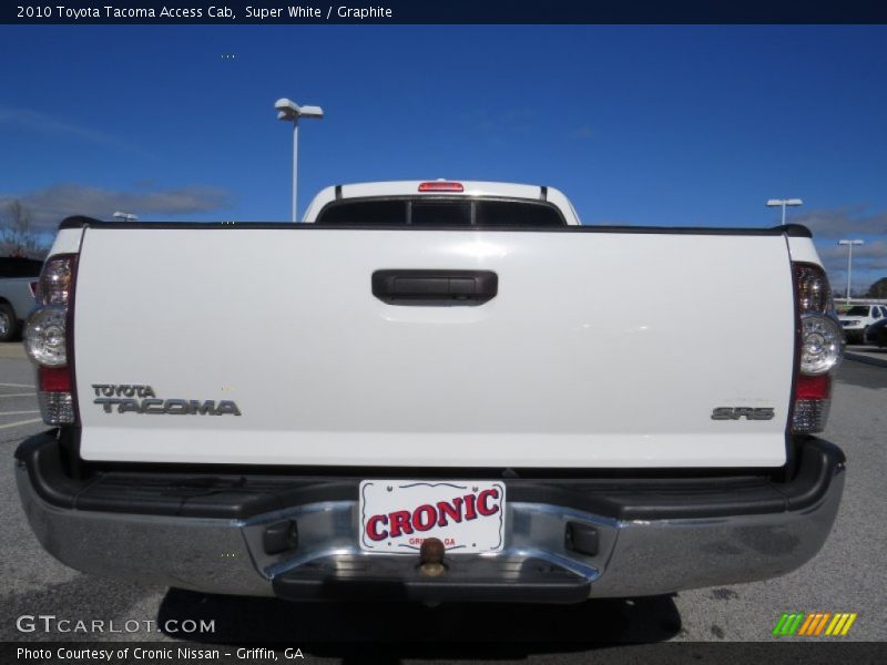 Super White / Graphite 2010 Toyota Tacoma Access Cab