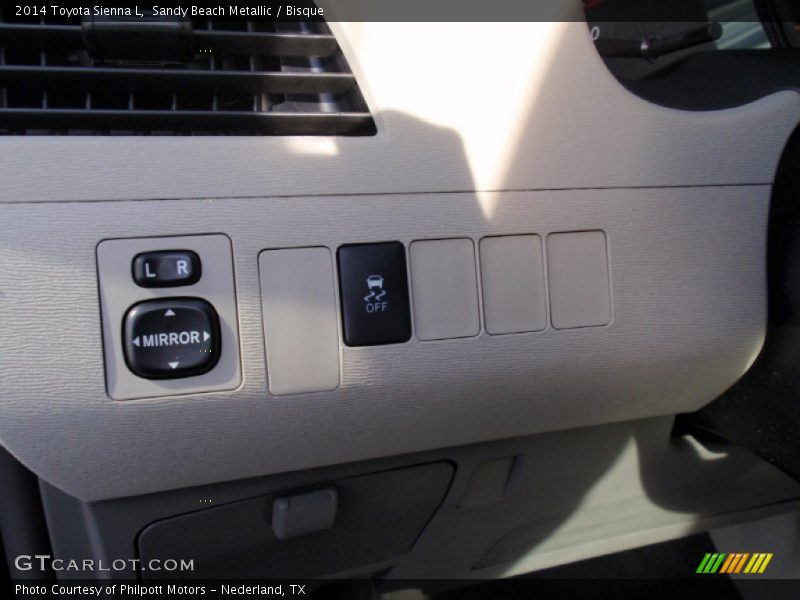 Sandy Beach Metallic / Bisque 2014 Toyota Sienna L