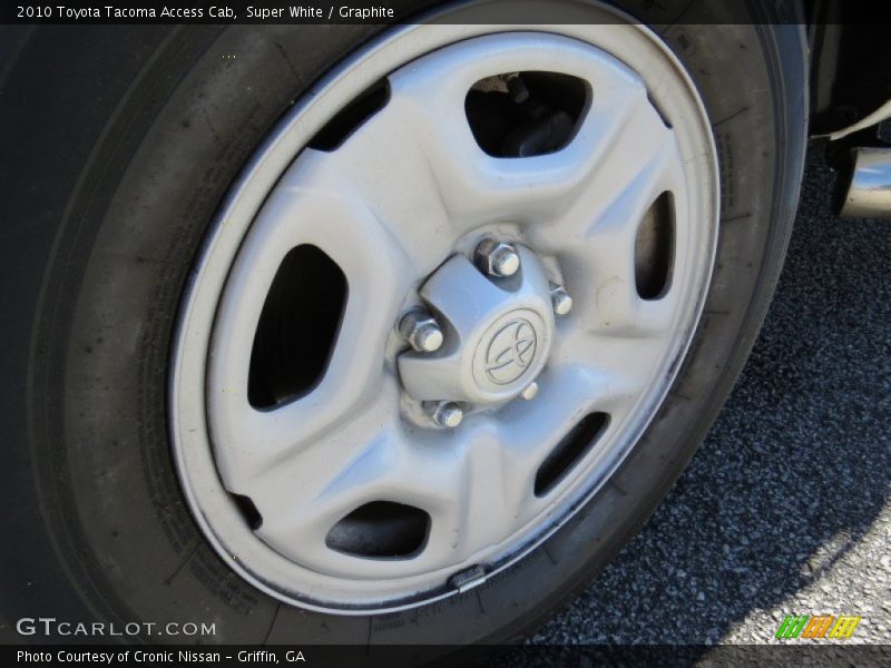 Super White / Graphite 2010 Toyota Tacoma Access Cab