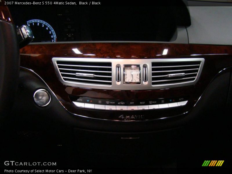 Black / Black 2007 Mercedes-Benz S 550 4Matic Sedan