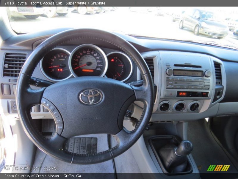 Super White / Graphite 2010 Toyota Tacoma Access Cab