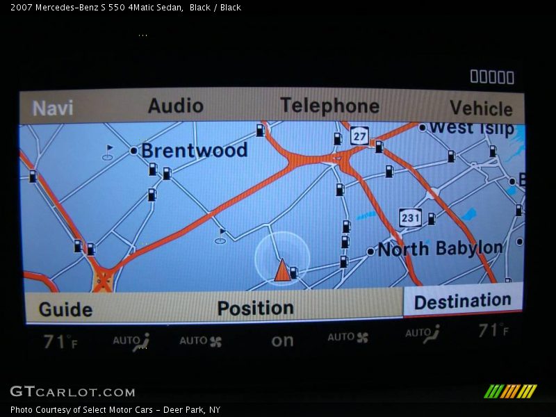Black / Black 2007 Mercedes-Benz S 550 4Matic Sedan