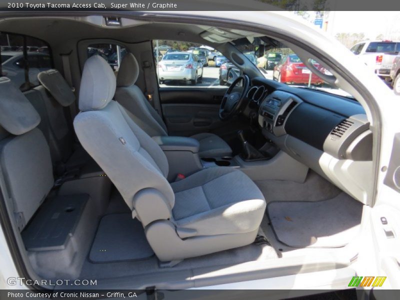 Super White / Graphite 2010 Toyota Tacoma Access Cab