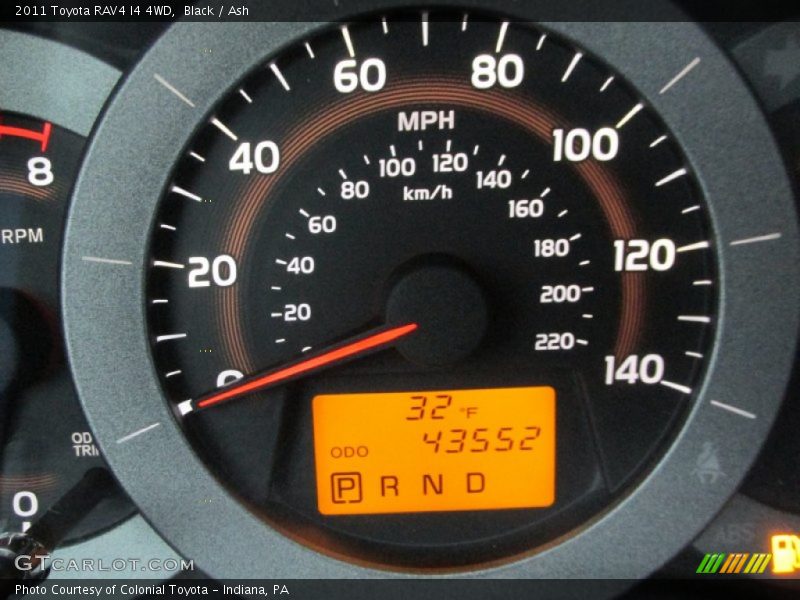 Black / Ash 2011 Toyota RAV4 I4 4WD