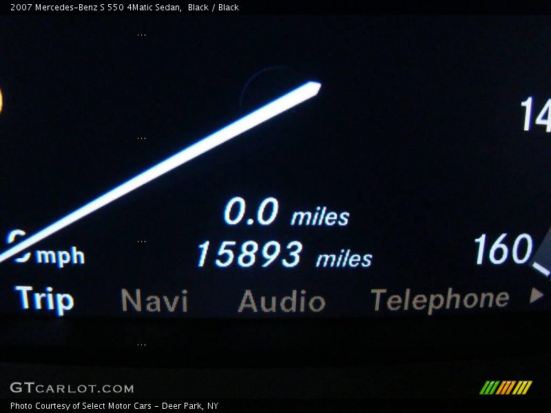 Black / Black 2007 Mercedes-Benz S 550 4Matic Sedan