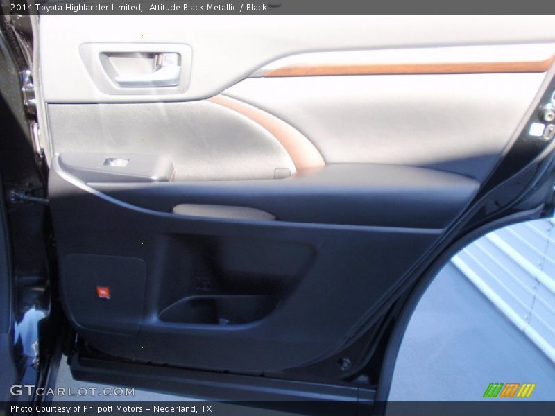 Attitude Black Metallic / Black 2014 Toyota Highlander Limited