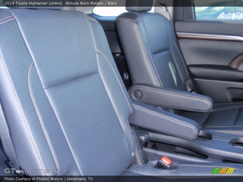 Attitude Black Metallic / Black 2014 Toyota Highlander Limited