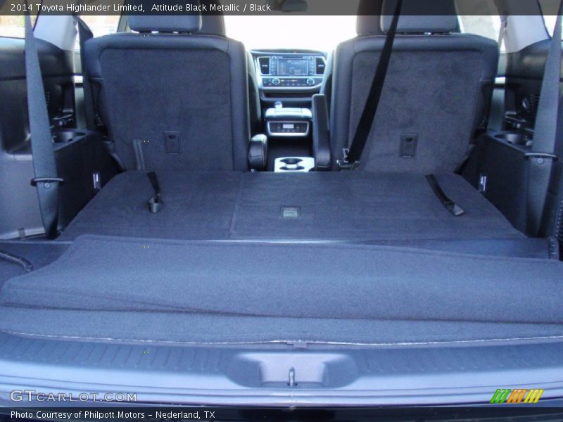 Attitude Black Metallic / Black 2014 Toyota Highlander Limited