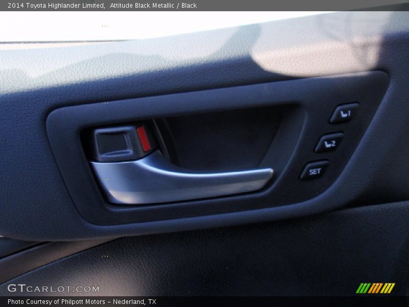 Attitude Black Metallic / Black 2014 Toyota Highlander Limited