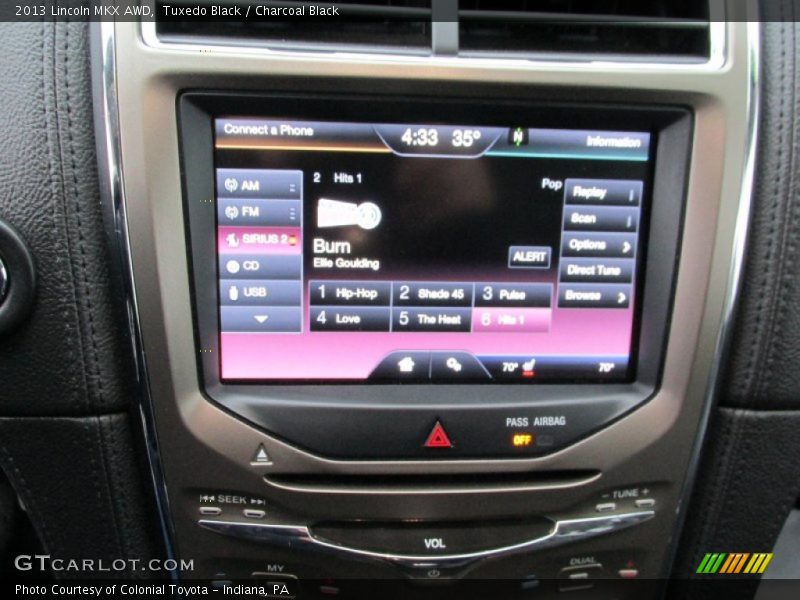 Tuxedo Black / Charcoal Black 2013 Lincoln MKX AWD