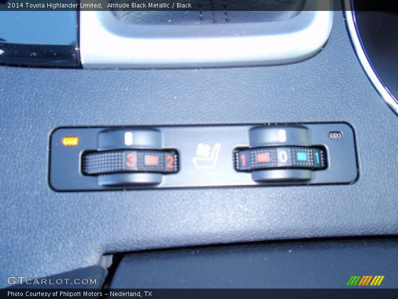 Attitude Black Metallic / Black 2014 Toyota Highlander Limited