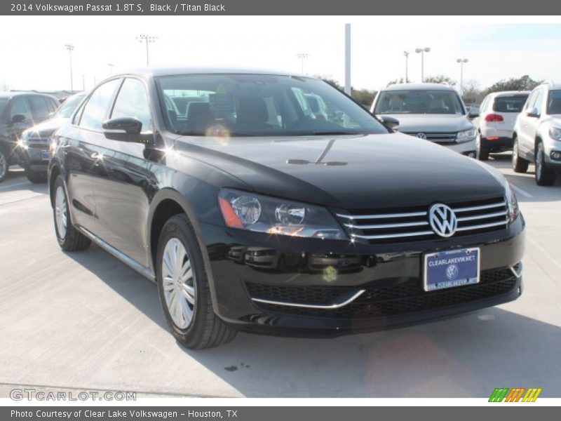 Black / Titan Black 2014 Volkswagen Passat 1.8T S