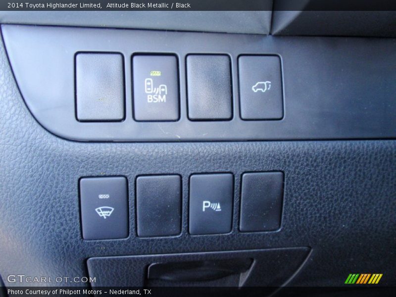 Attitude Black Metallic / Black 2014 Toyota Highlander Limited