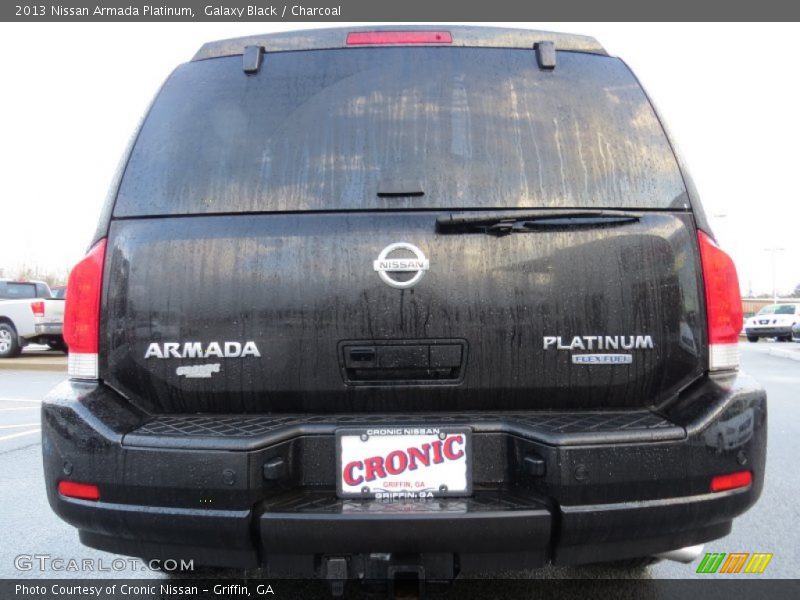 Galaxy Black / Charcoal 2013 Nissan Armada Platinum