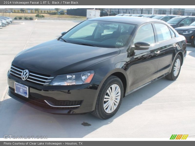 Black / Titan Black 2014 Volkswagen Passat 1.8T S