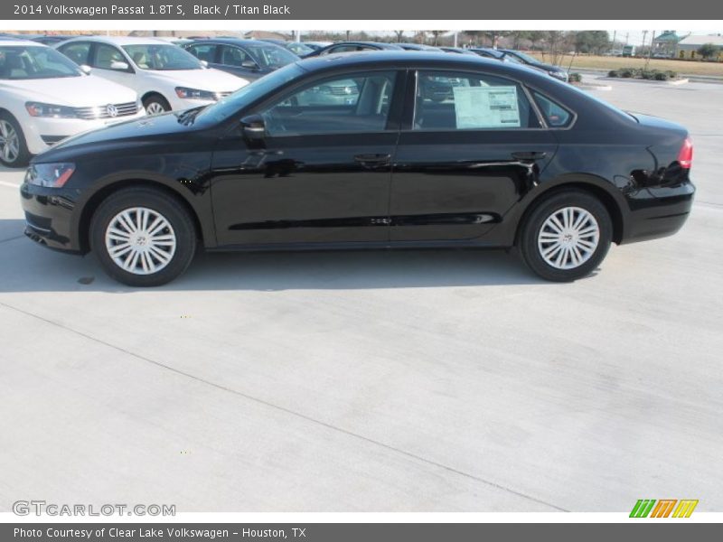 Black / Titan Black 2014 Volkswagen Passat 1.8T S