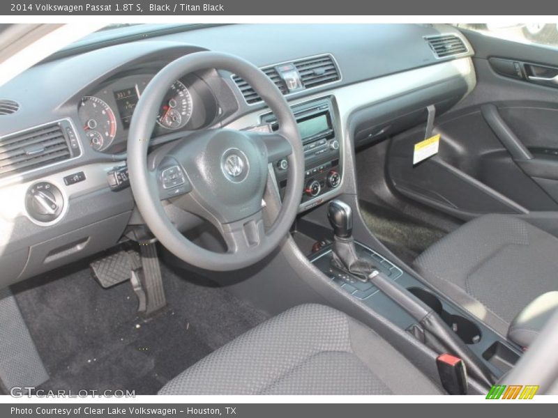 Black / Titan Black 2014 Volkswagen Passat 1.8T S