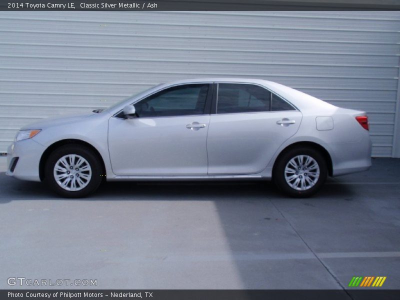 Classic Silver Metallic / Ash 2014 Toyota Camry LE