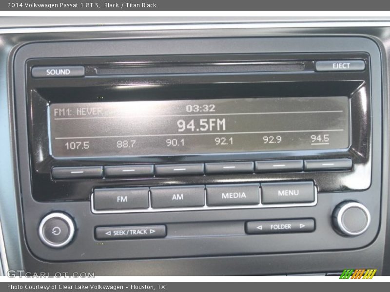 Black / Titan Black 2014 Volkswagen Passat 1.8T S