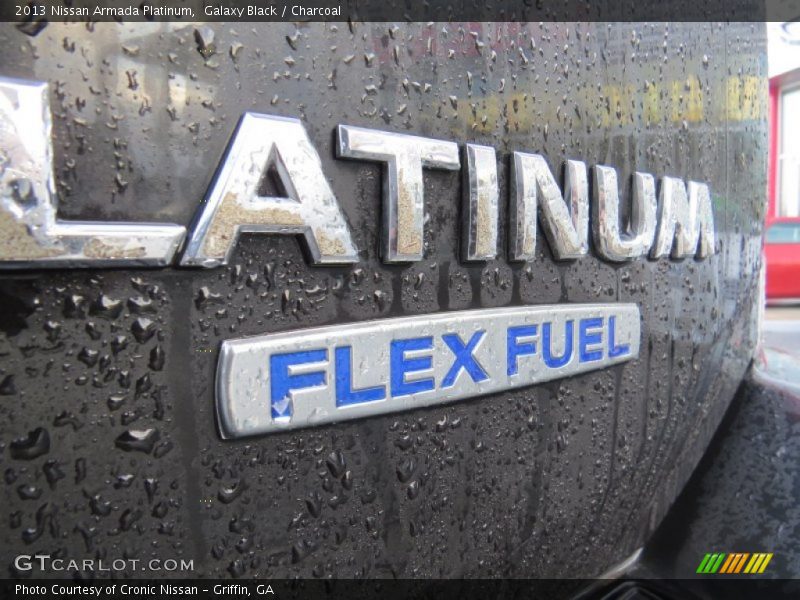 Galaxy Black / Charcoal 2013 Nissan Armada Platinum