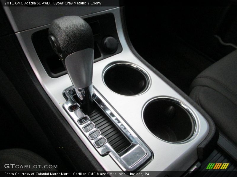 Cyber Gray Metallic / Ebony 2011 GMC Acadia SL AWD