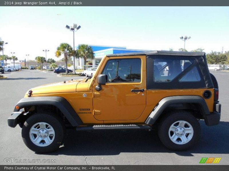Amp'd / Black 2014 Jeep Wrangler Sport 4x4
