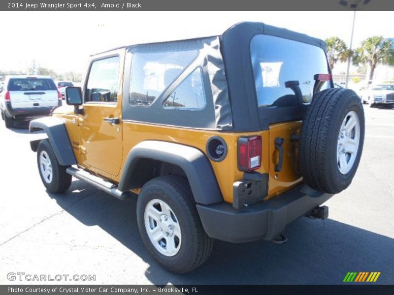 Amp'd / Black 2014 Jeep Wrangler Sport 4x4