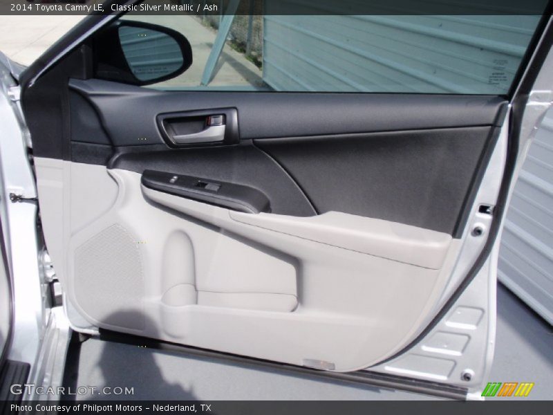 Classic Silver Metallic / Ash 2014 Toyota Camry LE