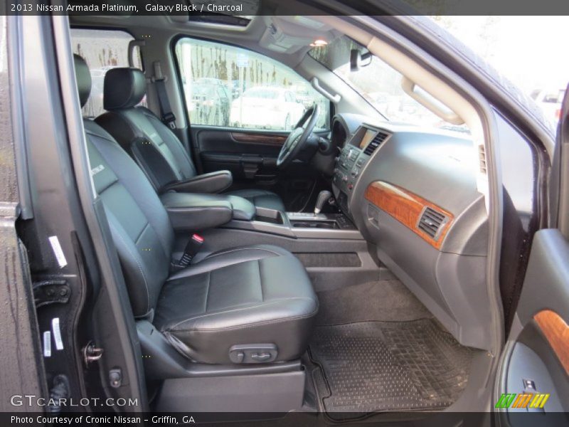 Galaxy Black / Charcoal 2013 Nissan Armada Platinum
