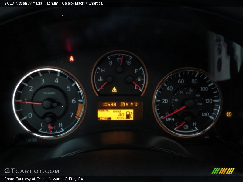 Galaxy Black / Charcoal 2013 Nissan Armada Platinum