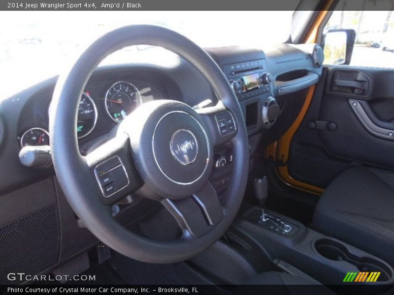 Amp'd / Black 2014 Jeep Wrangler Sport 4x4