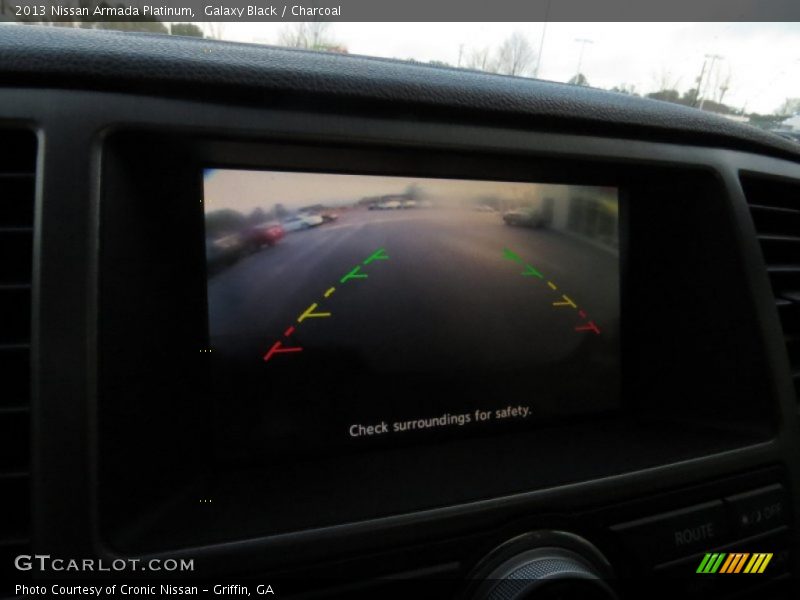 Galaxy Black / Charcoal 2013 Nissan Armada Platinum