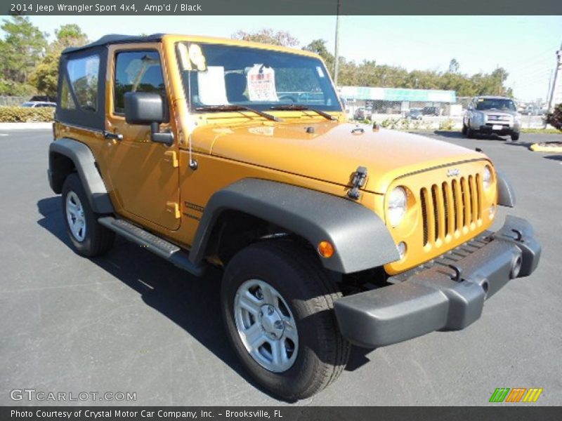 Amp'd / Black 2014 Jeep Wrangler Sport 4x4