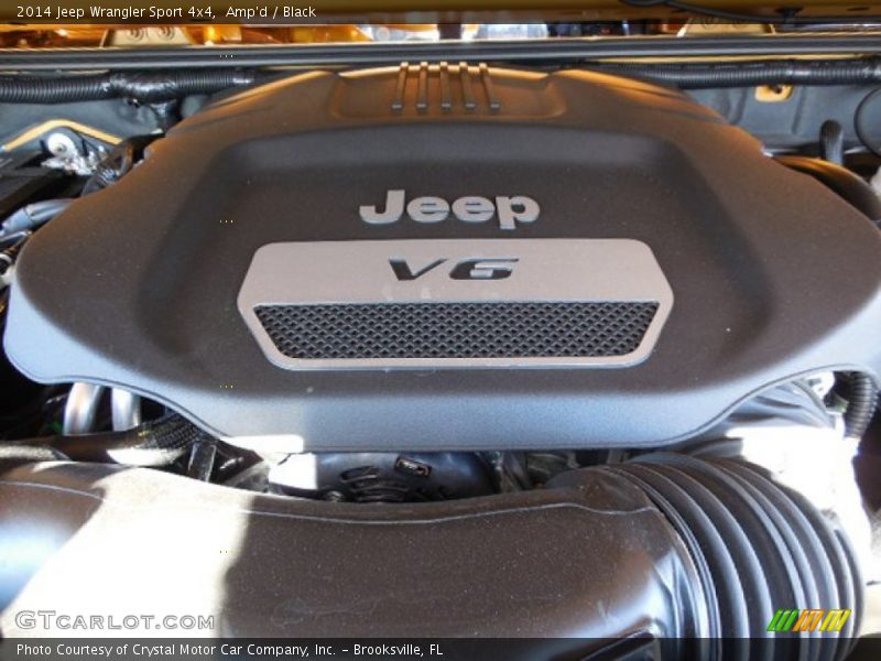 Amp'd / Black 2014 Jeep Wrangler Sport 4x4