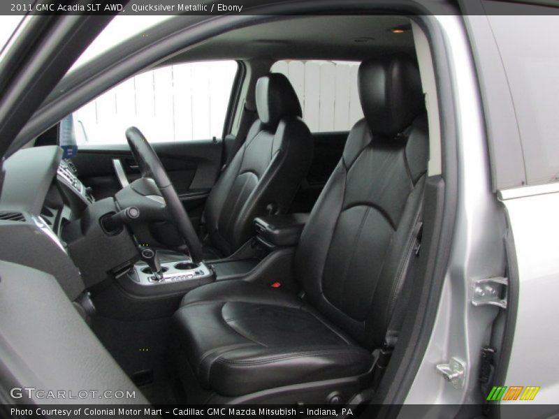 Quicksilver Metallic / Ebony 2011 GMC Acadia SLT AWD