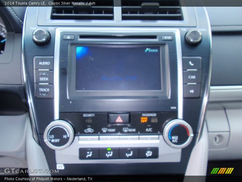 Classic Silver Metallic / Ash 2014 Toyota Camry LE