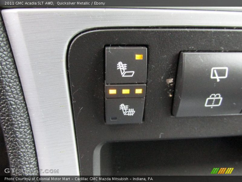 Quicksilver Metallic / Ebony 2011 GMC Acadia SLT AWD