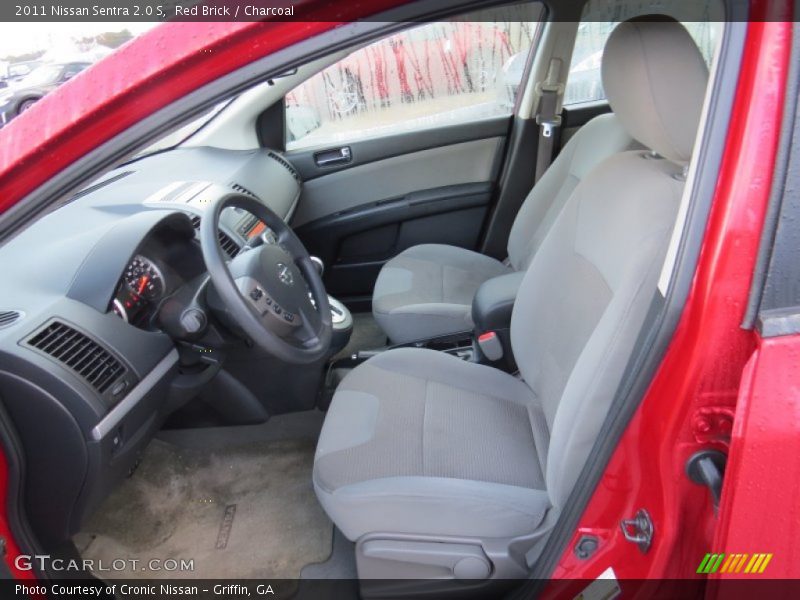 Red Brick / Charcoal 2011 Nissan Sentra 2.0 S