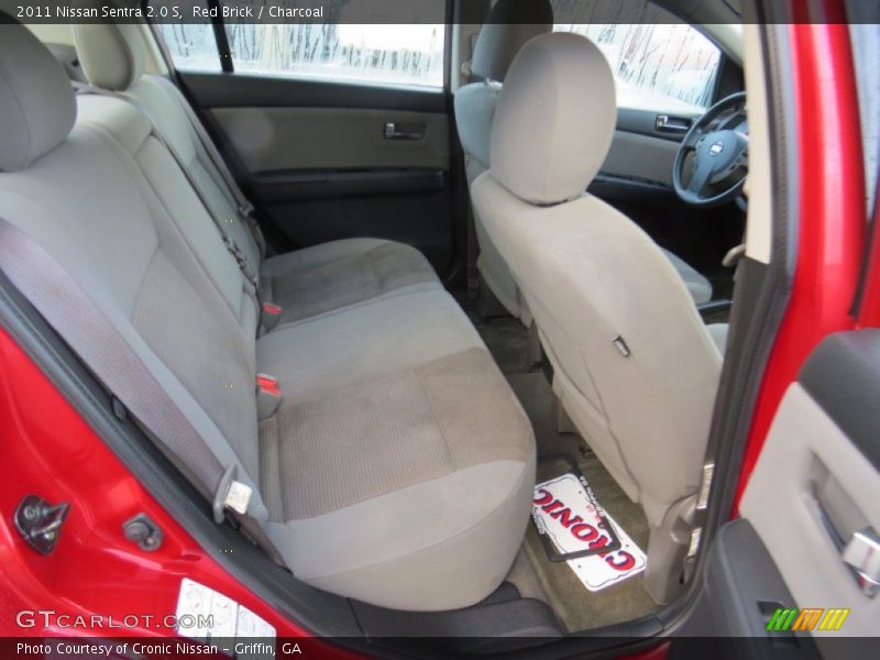 Red Brick / Charcoal 2011 Nissan Sentra 2.0 S
