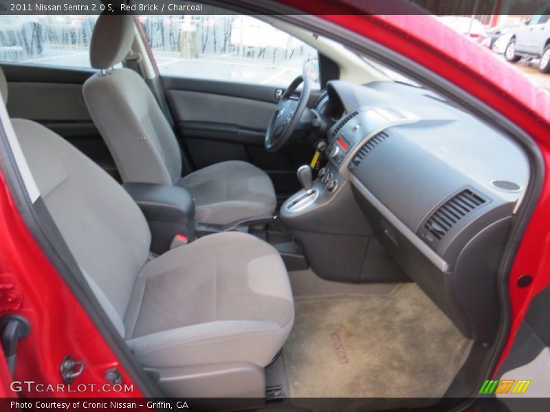 Red Brick / Charcoal 2011 Nissan Sentra 2.0 S