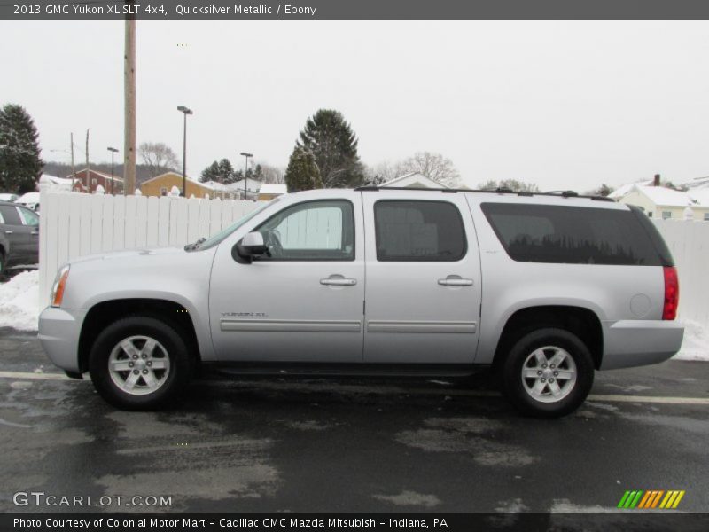Quicksilver Metallic / Ebony 2013 GMC Yukon XL SLT 4x4