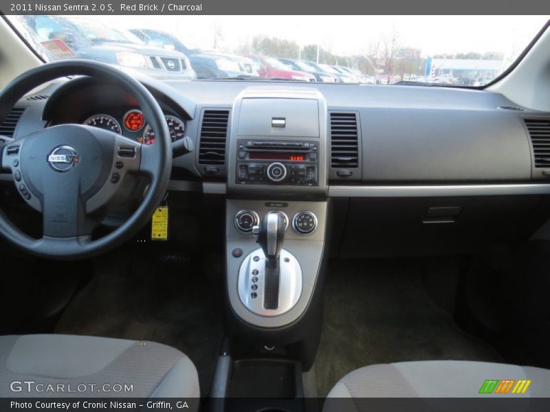 Red Brick / Charcoal 2011 Nissan Sentra 2.0 S